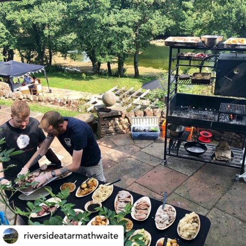 Catering for outdoor venues.